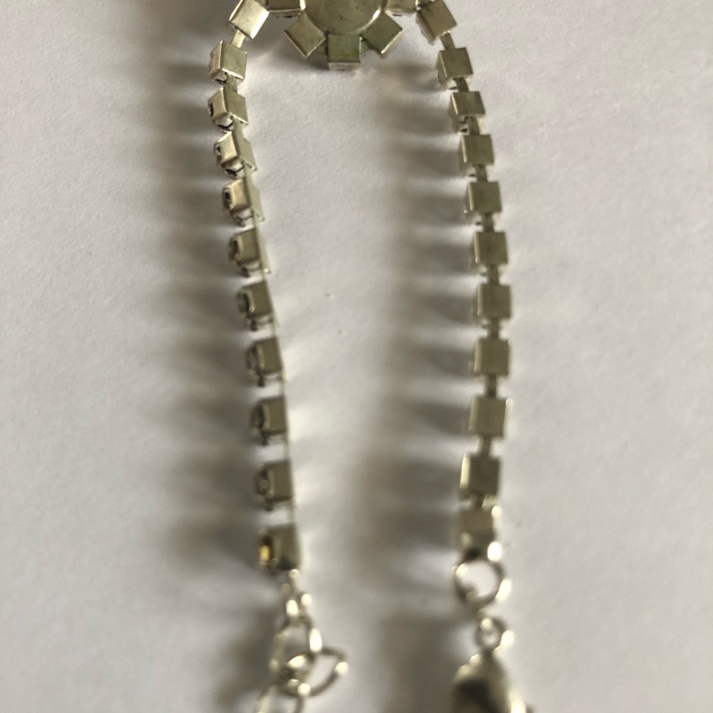 Vintage Silver Tone Cocktail Bracelet - Picture 11 of 14